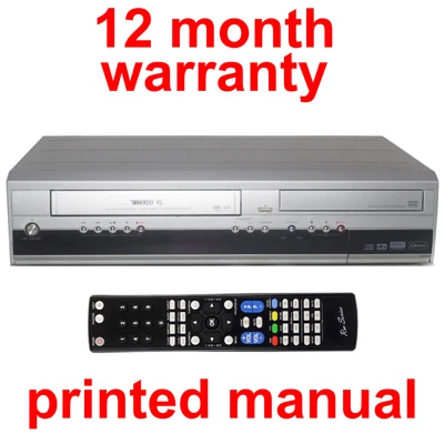 £99.99 • Buy Toshiba D-VR16-S-TB VHS DVD Player Recorder VCR Combo Combi Remote