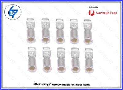 $13.90 • Buy 10 X Anderson Plug Contacts Pins Lugs Terminals (S&D) For 50 Amp Connectors 8AWG