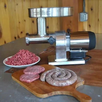 Weston Butcher Series Commercial Grade #22 Electric Meat Grinder - 1.0 HP • $649.99