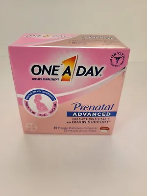 Womens Prenatal Advanced Complete Multivitamin With Brain Support Exp 02/2025 • $13.99