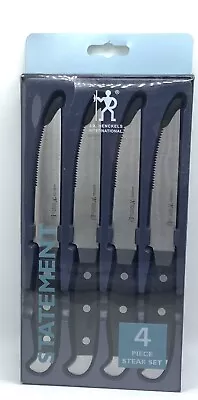 J.A. Henckels International 4 Piece Statement Steak Knife Set READ DETAILS • $25