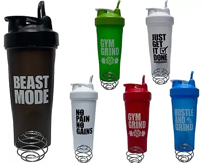 Protein Shaker Bottle For Protein Mix  BPA Free Dishwasher Safe 24 Oz • $9.95