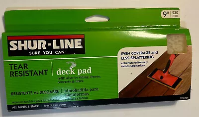 NEW Shur-Line Deck Pad Refill 9  Inch All Paints And Stains 3955109 • £9.64