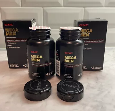 GNC Mega Men Multivitamin New And Sealed (two Bottles) • $40