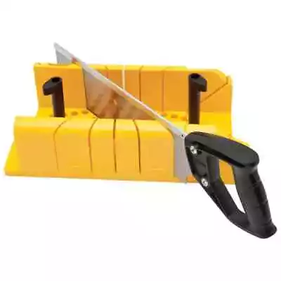 Stanley Clamping Mitre Box & Fine Cut Tenon Saw 1-20-600 • £20.79