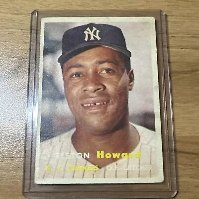 Elston Howard 1957 Topps #82 New York Yankees • $9.99