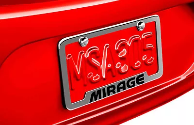 Mitsubishi Mirage License Plate Frame FACTORY • $32.39