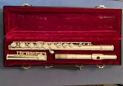 AMADEUS HAYNES AF500 SILVER PLATED FLUTE With Hard Shell Case • $250