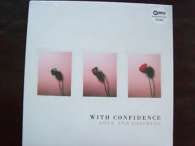 With Confidence Love & Loathing Blue Pink & Cream Smash Vinyl Lp Signed • £44.99