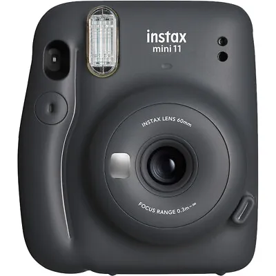 Fujifilm Instax Mini 11 Instant Camera | Charcoal Grey | 16654786 • $44.99