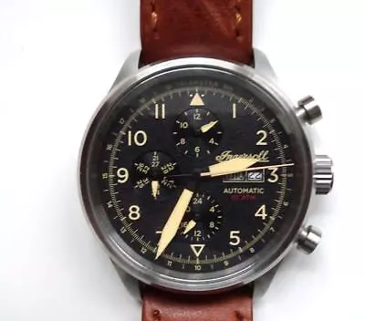 Gent's INGERSOLL  The Bateman  Multi-Function Calendar Automatic Watch (101902) • £1