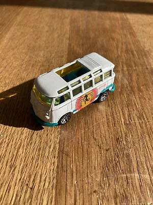 MATCHBOX By MATTEL 1-75 VW VOLKSWAGEN SPLIT SCREEN CAMPER VAN WHITE WITH SUNROOF • £5