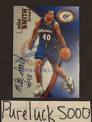 2000-01 EX Mike Smith Auto Rookie Card #'ed 384/1250!!!! Wizards!!!! • $2.99