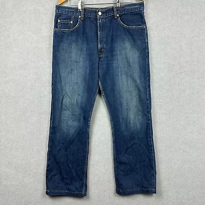 Levi's 503 Denim Jeans Mens W36xL34 (36x29) Blue Zip Fly • $29.95