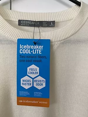 Unisex  ICEBREAKER MERINO JUMPER- SIZE LARGE RRP$199 • $117.42