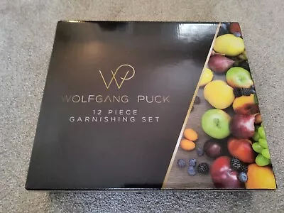 Wolfgang Puck 12 Piece Garnishing Set RED NIB • $18