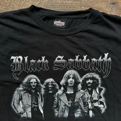 Vintage Y2K Mens XL Black Sabbath X Winterland Promo Tee - Rock Skate Grunge • $39.99