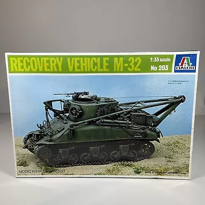 1994 Italeri 203 Recovery Vehicle M-32 1:35 Scale Model Kit - New! • $29.99