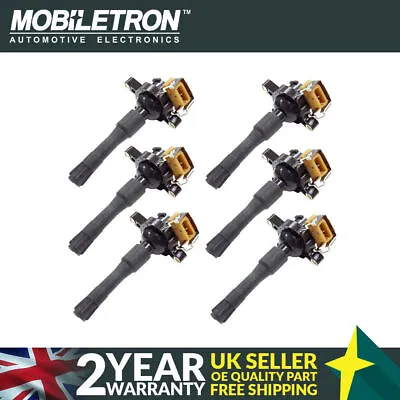 6 Pack Of Mobiletron CE-89 Ignition Coil For BMW 3 5 7 • £107.98