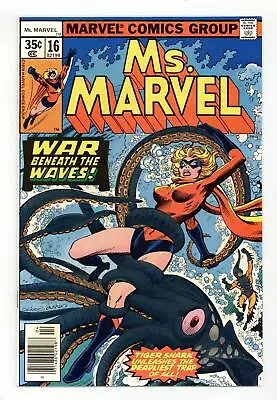 Ms. Marvel #16 VF- 7.5 1978 1st App. Mystique • $47