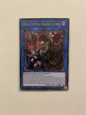 Yugioh Dharc The Dark Charmer Gloomy MP23-EN025 Ultra Rare 1st Ed NM • £2.82