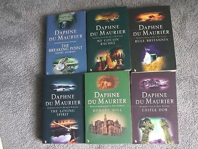 6 Daphne Du Maurier Books - Pre-owned Very Good Condition • £9.99