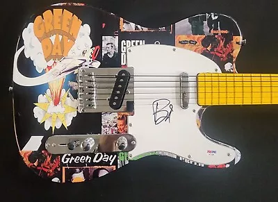 Billy Joe Armstrong Green Day Signed 1/1 Wrapped F/S Electric Guitar PSA Dookie • $2499.95