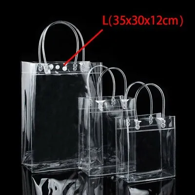 Portable Wine Cooler Bag With Transparent PVC Enjoy Chilled Wine Anywhere • £7.18
