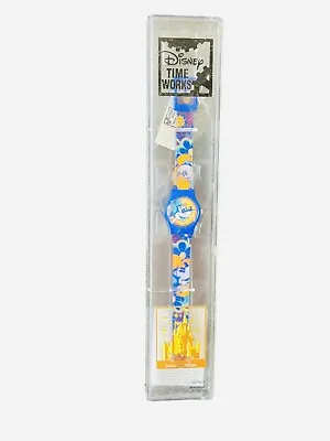 DISNEY WATCH MINNIE MOUSE VINTAGE By Time Works Theme Park Edition NEW Rare Nice • $181.99