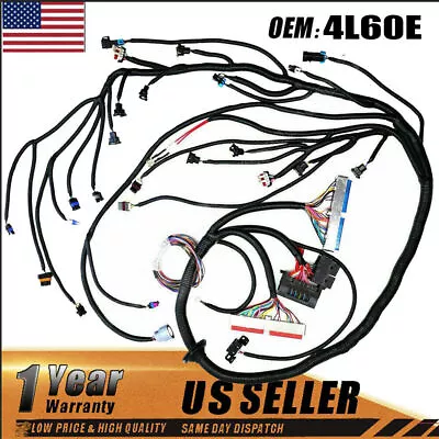 DBC Standalone Wiring Harness 4.8 5.3 6.0 Fits 1997-2006 LS1 Engine W/ 4L60E USA • $212.49