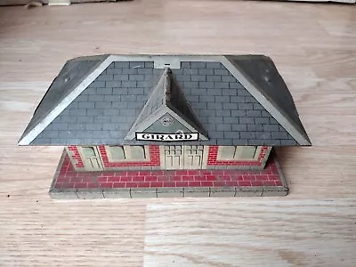 Vintage Marx Girard Tin Train Station Untested • $25