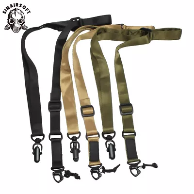 Tactical MS2 QD Two 2 Point Quick Detach Gun Sling Strap Multi Mission Adjust • $12.89