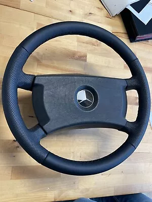 Mercedes Benz OEM NEW Leather Small 400mm W123 W126 R107 79-92 Steering Wheel • $210