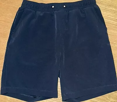 VINEYARD VINES BOYS’ XL 18 Performance Shorts Navy Blue Pockets • $10