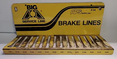 Vintage BIG A Service Line Brake Lines Display Rack Garage Art Man Cave • $49.95