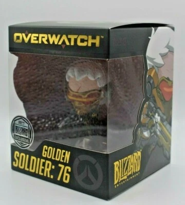 $25 • Buy Overwatch Golden Soldier-76: Blizzard Cute But Deadly Figure League Exclusive