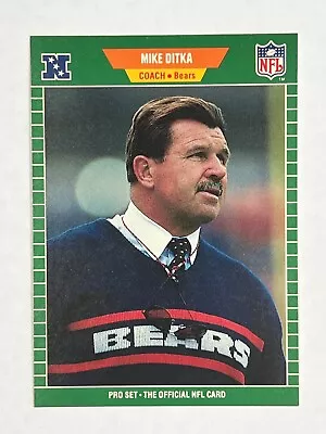 1989 Pro Set Mike Ditka #53 Chicago Bears • $1.99