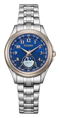 CITIZEN ATTESA EE1016-66L Blue YOZORA Moon Phase Men's Watch New In Box • $2063.78