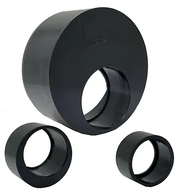 £9.99 • Buy 110mm - 50mm / 40mm Pushfit /Solvent Weld Reducer Plug  Soilpipe Drain Fittings