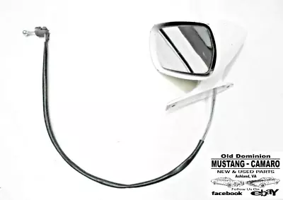 1974-1978 Mustang Outside Sport Remote Door Mirror - Driver • $149.99