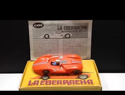 COX La Cucaracha 1/24 Scale Slot Car With Box And Instructions • $395