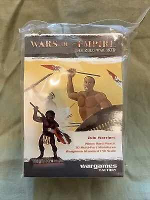 Wargames Factory Wars Of Empire - The Zulu War 1879. 28mm Minis ZULU WARRIORS • $25.27