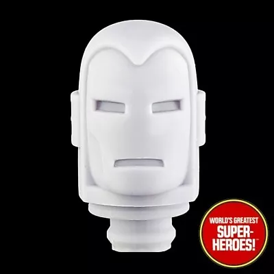 Mego Iron Man Centurion Version Custom Head 3D Printed For WGSH 8” Action Figure • $14.99