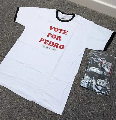 Vintage 2005 Napoleon Dynamite Vote For Pedro Original Movie T-Shirt Large • £32