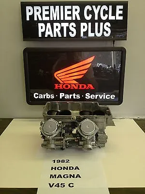 $750 • Buy 1982 Honda Magna V 45c Remanufactured Keihin Carbs Carburetors Ready To Run 