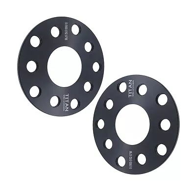 $29.66 • Buy 2x 5x112 5mm Hubcentric Wheel Spacers CNC Machined Fits VW Jetta Passat GTI Golf