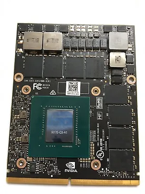 NVIDIA Quadro P4000 MXM  GPU Card N17E-Q3 For M7710 M7720 Zbook17 G3 G4 DELL • $1087.64