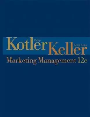 Marketing Management (12th Edition) - Hardcover By Kotler Philip - GOOD • $6.43