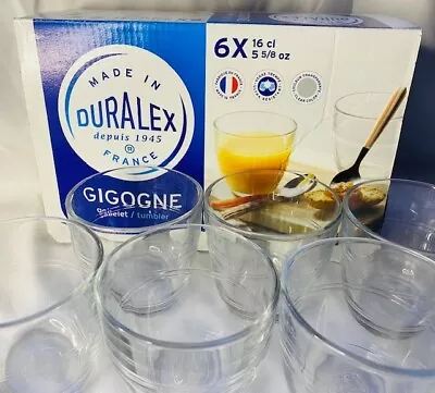 £9.99 • Buy Duralex Glassware Tumbler Glass - 6 Pack - 16cl