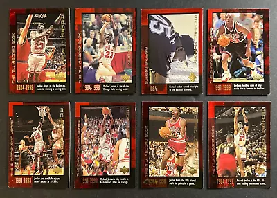 Michael Jordan 8 Card DAMAGED Lot 1999 Upper Deck Career Collection Set READ! • $3.99